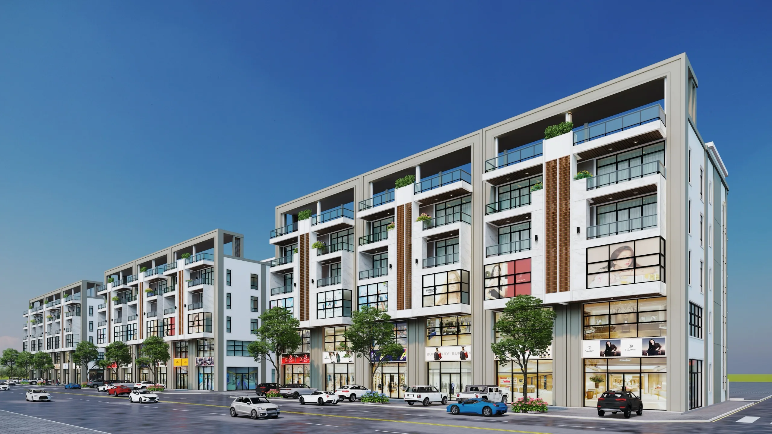 Norea Square — leasable frontage