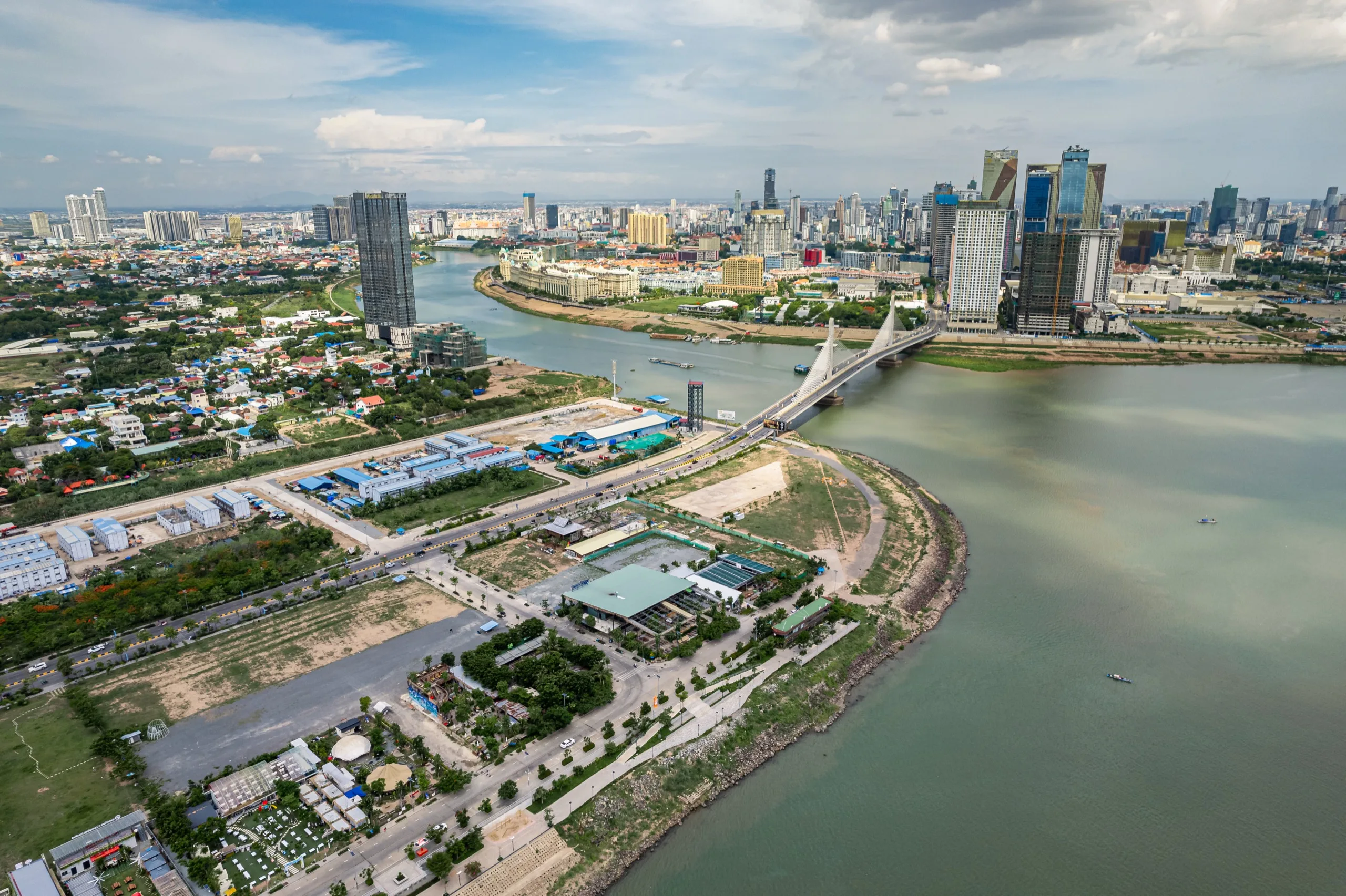 Norea City site — aerial